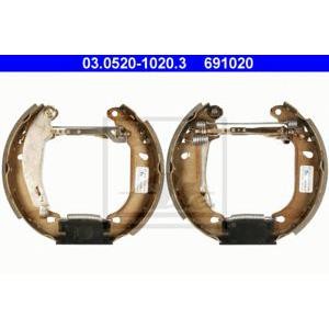 комплект спирачни челюсти ATE 03.0520-1020.3 