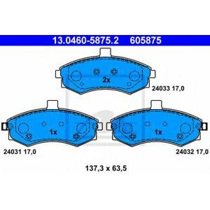 накладки ATE 13.0460-5875.2 