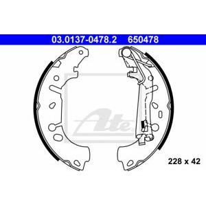 комплект спирачни челюсти ATE 03.0137-0478.2 