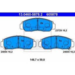 накладки ATE 13.0460-5878.2
