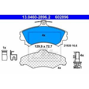накладки ATE 13.0460-2896.2 