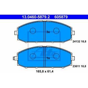 накладки ATE 13.0460-5879.2