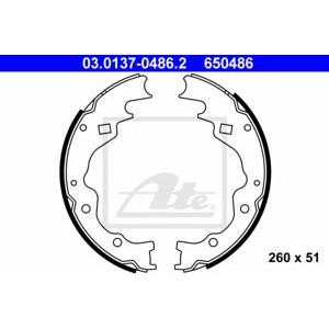 комплект спирачни челюсти ATE 03.0137-0486.2 