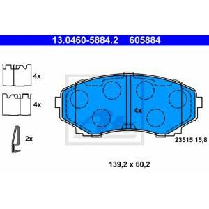 накладки ATE 13.0460-5884.2