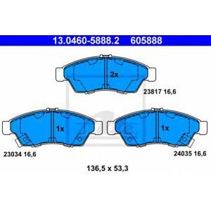 накладки ATE 13.0460-5888.2
