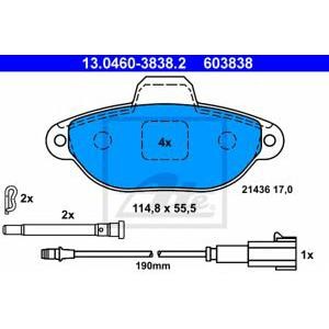 накладки ATE 13.0460-3838.2