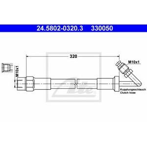 маркуч за съединителя ATE 24.5802-0320.3 