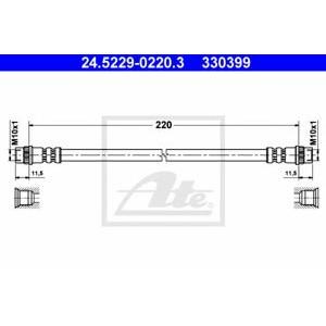 спирачен маркуч ATE 24.5229-0220.3 