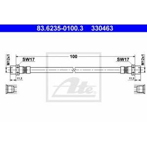 спирачен маркуч ATE 83.6235-0100.3 
