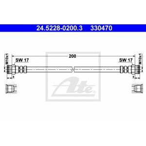спирачен маркуч ATE 24.5228-0200.3 
