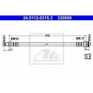 спирачен маркуч ATE 24.5112-0315.3
