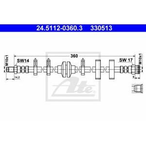спирачен маркуч ATE 24.5112-0360.3 