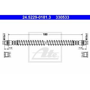 спирачен маркуч ATE 24.5229-0181.3 