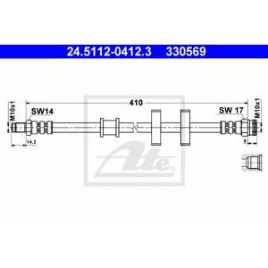 спирачен маркуч ATE 24.5112-0412.3 