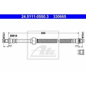 спирачен маркуч ATE 24.5111-0550.3 
