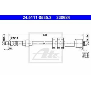 спирачен маркуч ATE 24.5111-0535.3 
