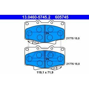 накладки ATE 13.0460-5745.2 