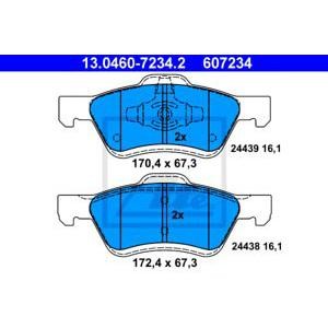 накладки ATE 13.0460-7234.2
