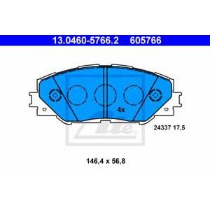 накладки ATE 13.0460-5766.2