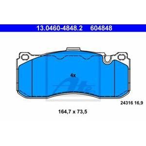 накладки ATE 13.0460-4848.2 