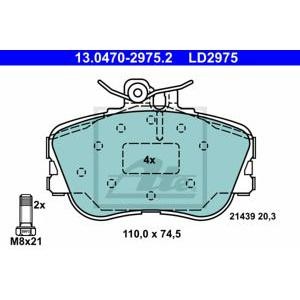 накладки ATE 13.0470-2975.2