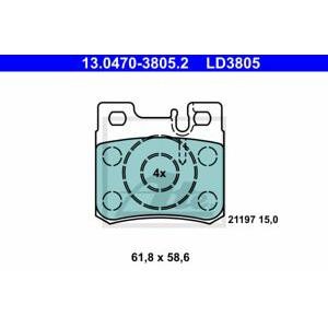 накладки ATE 13.0470-3805.2