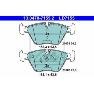 накладки ATE 13.0470-7155.2
