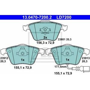 накладки ATE 13.0470-7200.2 