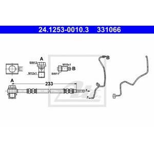 спирачен маркуч ATE 24.1253-0010.3