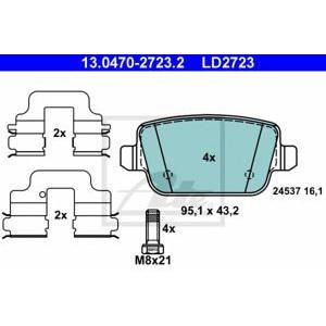 накладки ATE 13.0470-2723.2