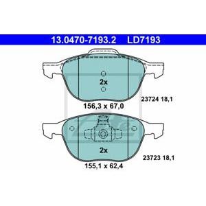 накладки ATE 13.0470-7193.2