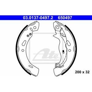комплект спирачни челюсти ATE 03.0137-0497.2 