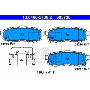 накладки ATE 13.0460-5736.2 