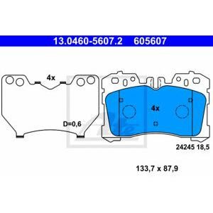 накладки ATE 13.0460-5607.2