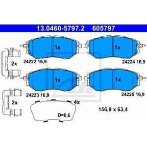накладки ATE 13.0460-5797.2 