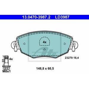 накладки ATE 13.0470-3987.2