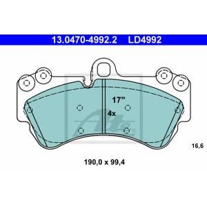 накладки ATE 13.0470-4992.2