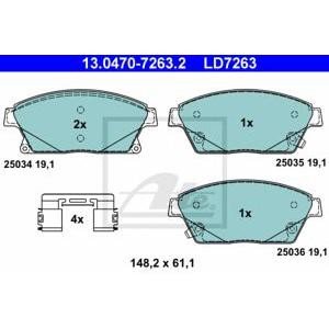 накладки ATE 13.0470-7263.2