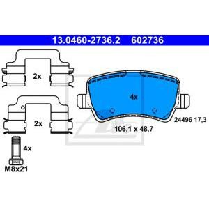 накладки ATE 13.0460-2736.2