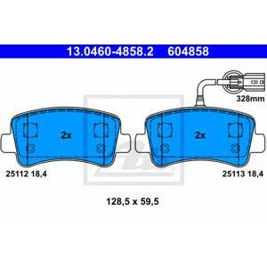 накладки ATE 13.0460-4858.2 