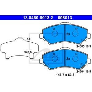 накладки ATE 13.0460-8013.2