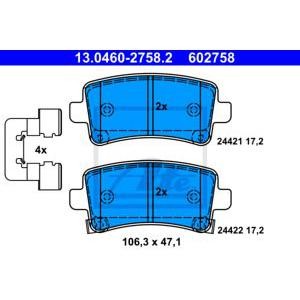 накладки ATE 13.0460-2758.2