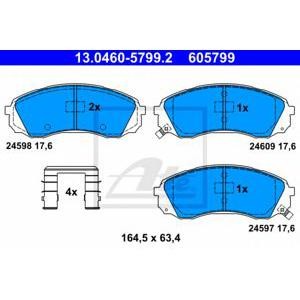 накладки ATE 13.0460-5799.2