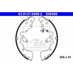 комплект спирачна челюст ATE 03.0137-0499.2 