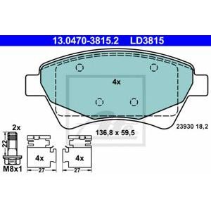 накладки ATE 13.0470-3815.2