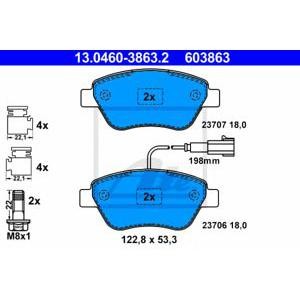 накладки ATE 13.0460-3863.2
