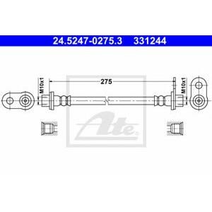 спирачен маркуч ATE 24.5247-0275.3 