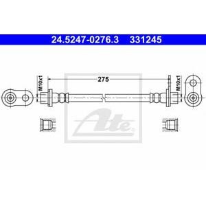 спирачен маркуч ATE 24.5247-0276.3 