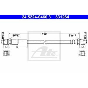 спирачен маркуч ATE 24.5224-0460.3