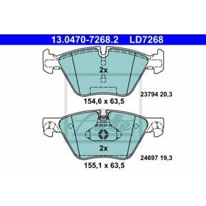 накладки ATE 13.0470-7268.2
